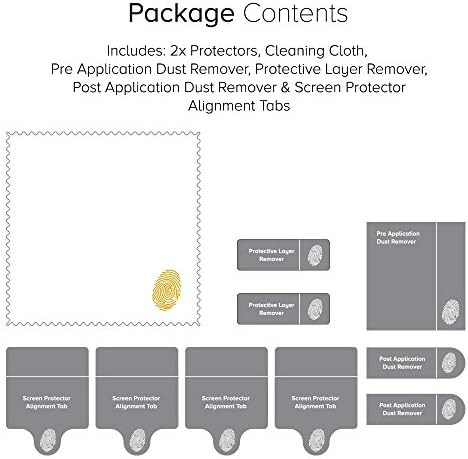 סרט מגן מסך סלקי של סליק סליק תואם ל- Xiaomi Poco M3 [חבילה של 2]